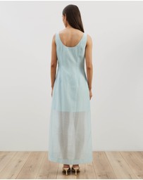 Atmos&Here - Tammy Organza Maxi Dress