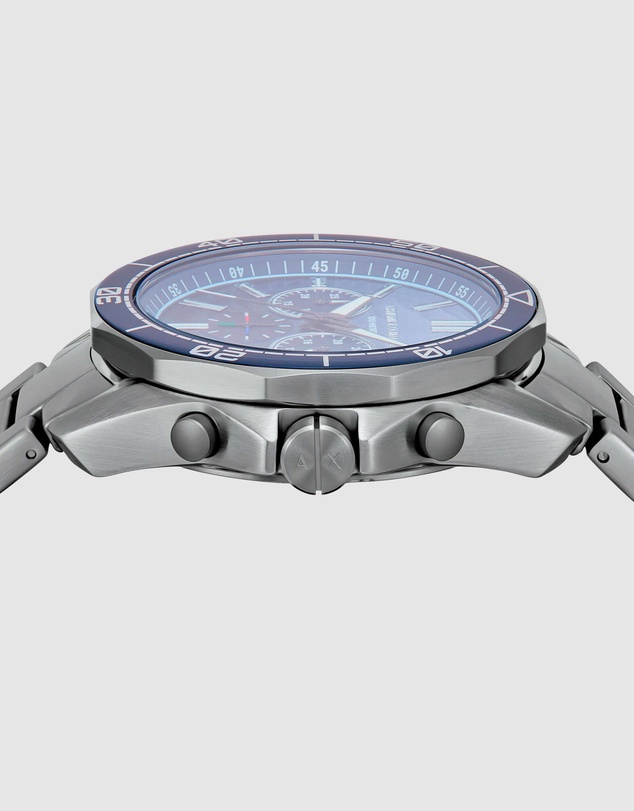 Armani Exchange - Gun-Metal Chronograph Watch