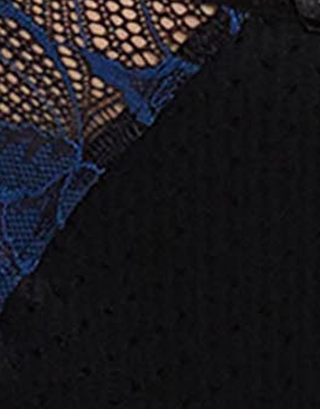 Sans Complexe - Capucine Low Rise Two-Tone Lace Brief