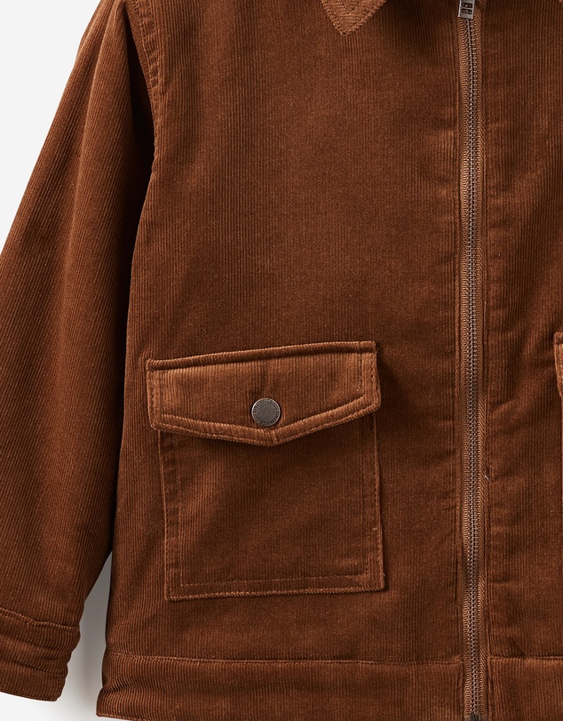 Cotton On Kids - Cody Cord Zip Through Jacket