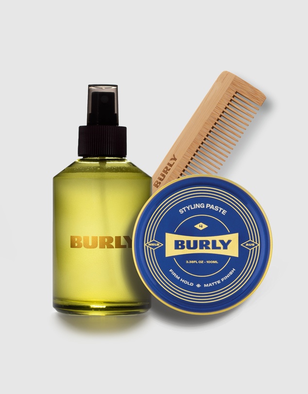 BURLY - Sea Salt Spray + Paste