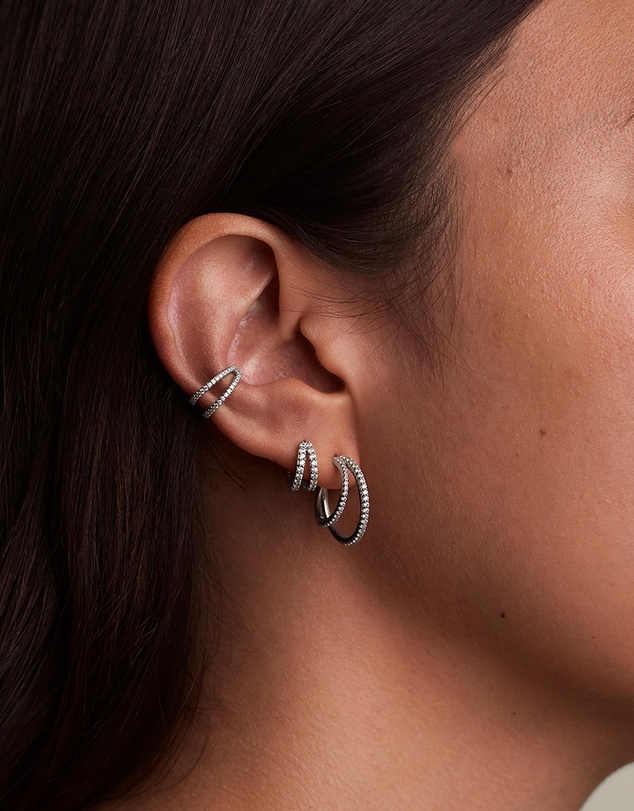 Astrid & Miyu - Illusion Crystal Hoops
