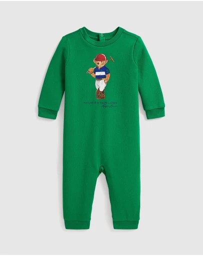 Polo Ralph Lauren - Polo Bear Fleece Coverall - Babies