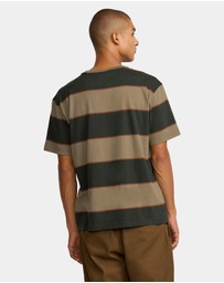 RVCA - Mens KSL Stripe T-Shirt