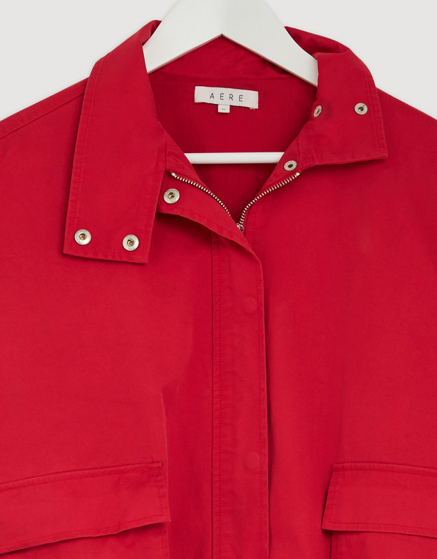 Revibe - Repaired AERE Ines Funnel Neck Bomber - AU 12