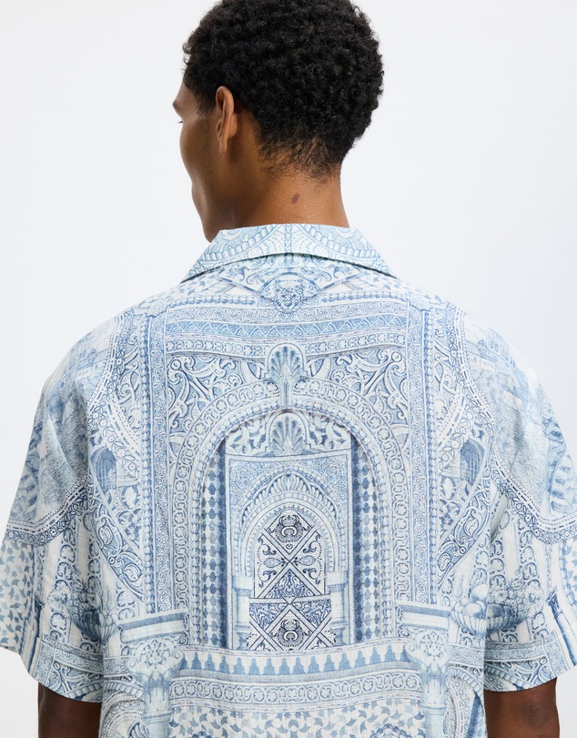 Camilla - Short Sleeve Cabana Shirt