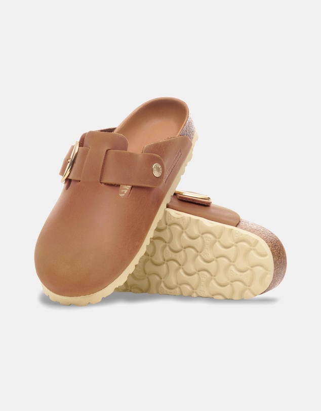 Birkenstock - Boston Big Buckle Oiled Leather Regular - Women's