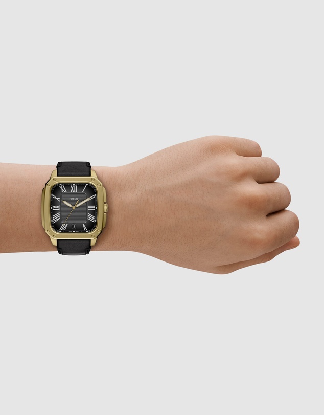 Fossil - Crosby Black Analogue Watch