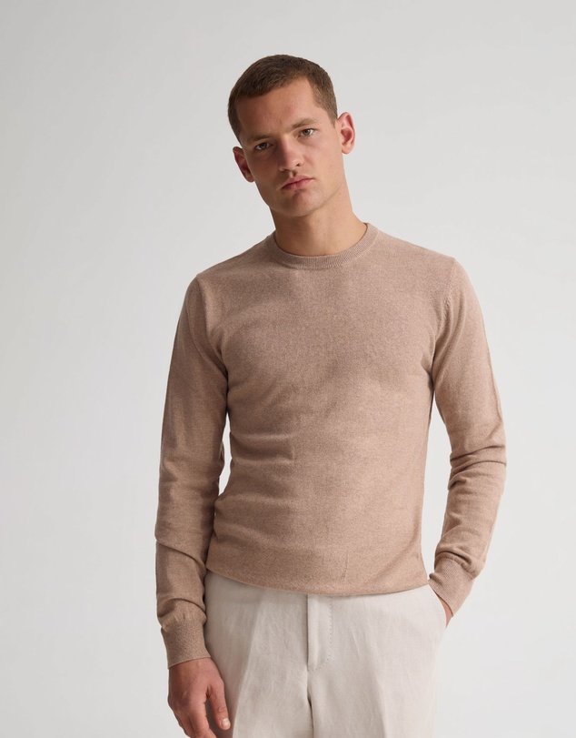 Oxford - Cotton Cashmere Crew Neck Knit