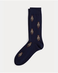 Polo Ralph Lauren - Polo Bear Cotton-Blend Trouser Socks