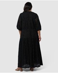 Something 4 Olivia - Katrina Broderie Maxi Dress