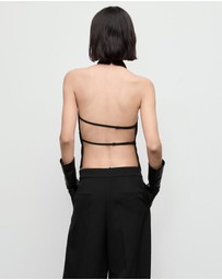 M.N.G - Halter Top With Open Back