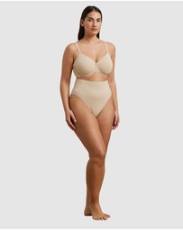Lauren by Ralph Lauren - Luxe Smoothing Unlined Wired Seamless Minimiser Bra