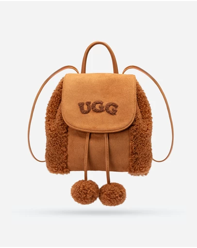 Ozwear Connection Uggs - Ugg Pompom Fluffy Backpack