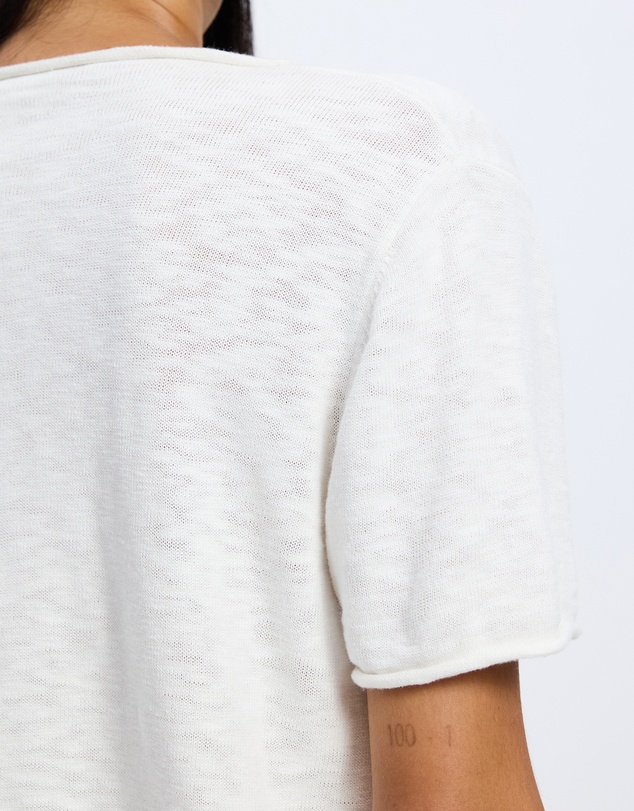 White By FTL - Daisy Knit Top