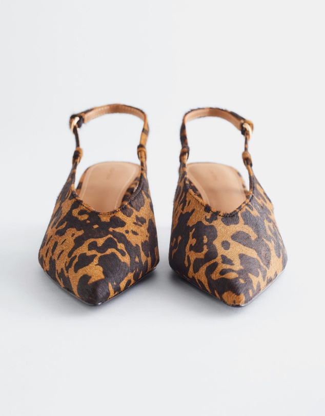 & Other Stories - Classic Leather Slingback Pumps