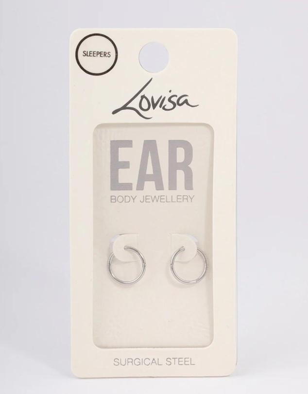 Lovisa - Surgical Steel Sleeper Earrings 10mm