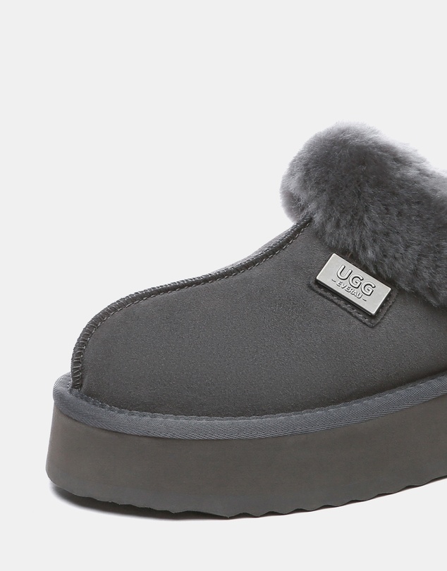 EVERAU - EverAU Ugg Gabri Cow Suede Upper House Shoes