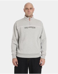 Billabong - Mens Spec 73 1/4 Zip Mock Neck Fleece Top