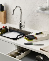 Joseph Joseph - DrawerStore™ Compact Cutlery Organiser (Grey)
