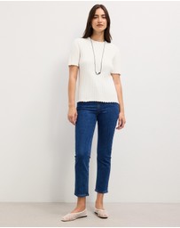 The Fated - Nessa Relaxed Knit Tee