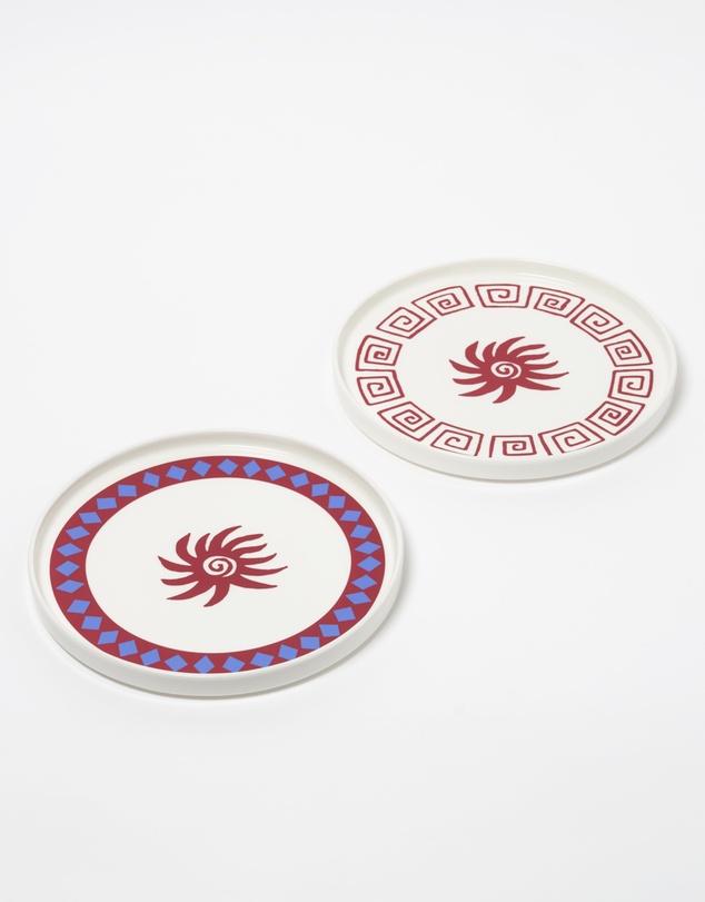No.22 - Peppa Hart Fleur Plates