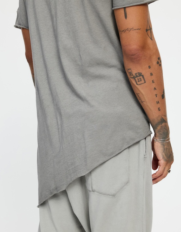 Surrounded By Ghosts - The Coltan Cotton Asymmetrical Tail T-Shirt