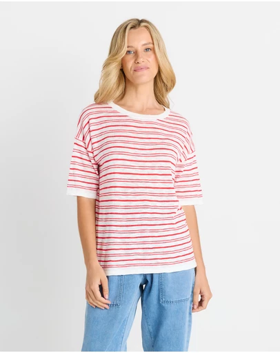 Betty Basics - Eleni Knit Tee