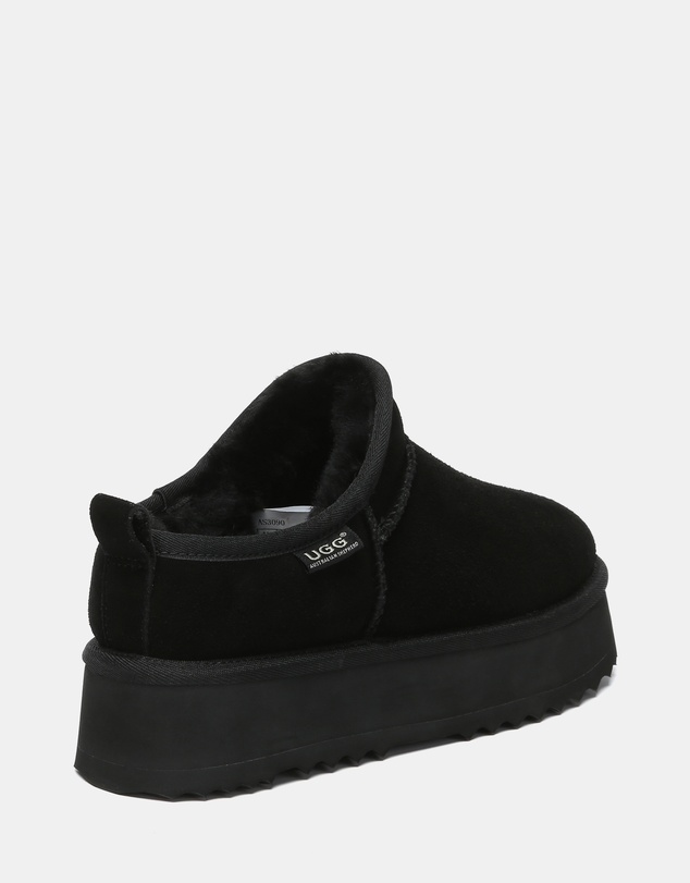 EVERAU - Australian Shepherd Ugg Nano Classic Platform Cow Suede Upper UGG Boots