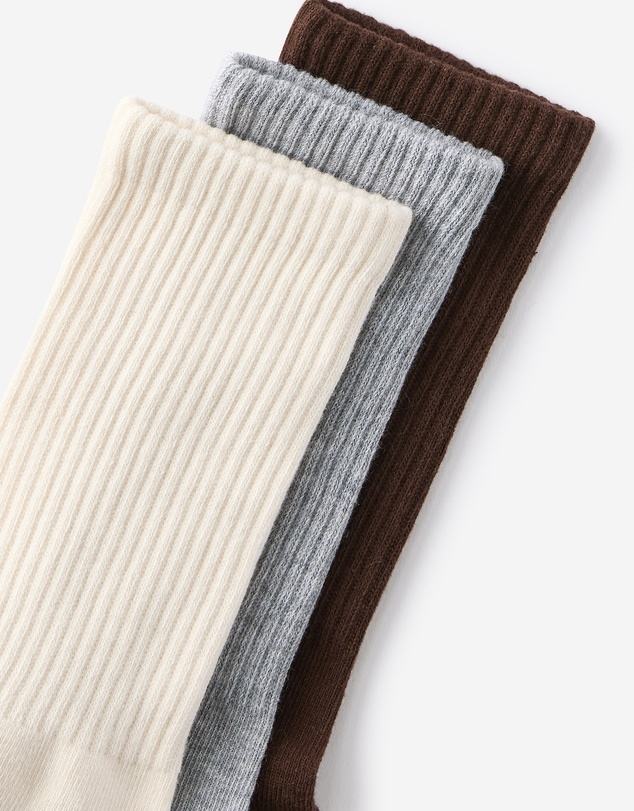 Cotton On - 3 Pack Essential Crew Socks