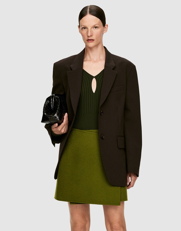 ARKET - Double Wool-Blend Skirt
