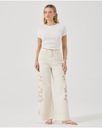 Rolla's - Relaxed Sailor Long In Bloom Pants