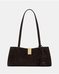 Oroton - Mille Baguette Suede Bag
