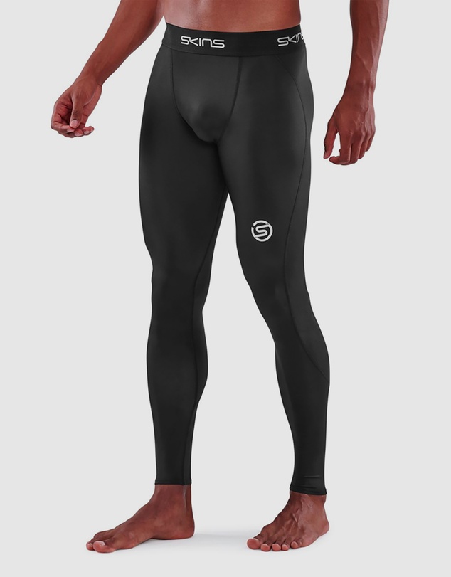 SKINS - SKINS Compression Men's Series-1 Running/Gym Long Tight Black