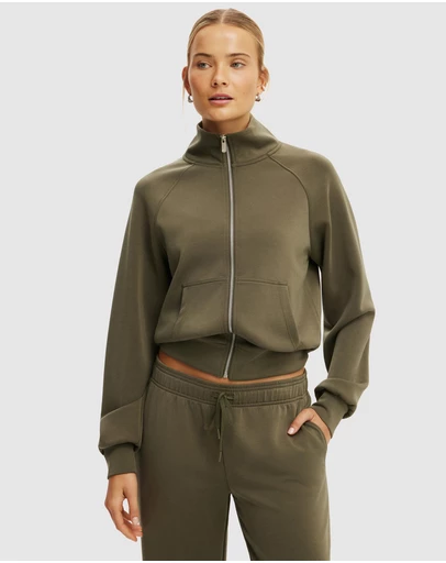 Cotton On Body Active - Ultimate Soft Funnel Neck Jacket