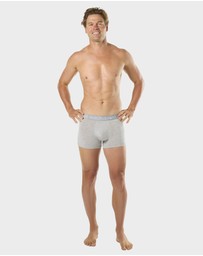 Mitch Dowd - Mens Plain Bamboo Trunk 3 Pack - Multi