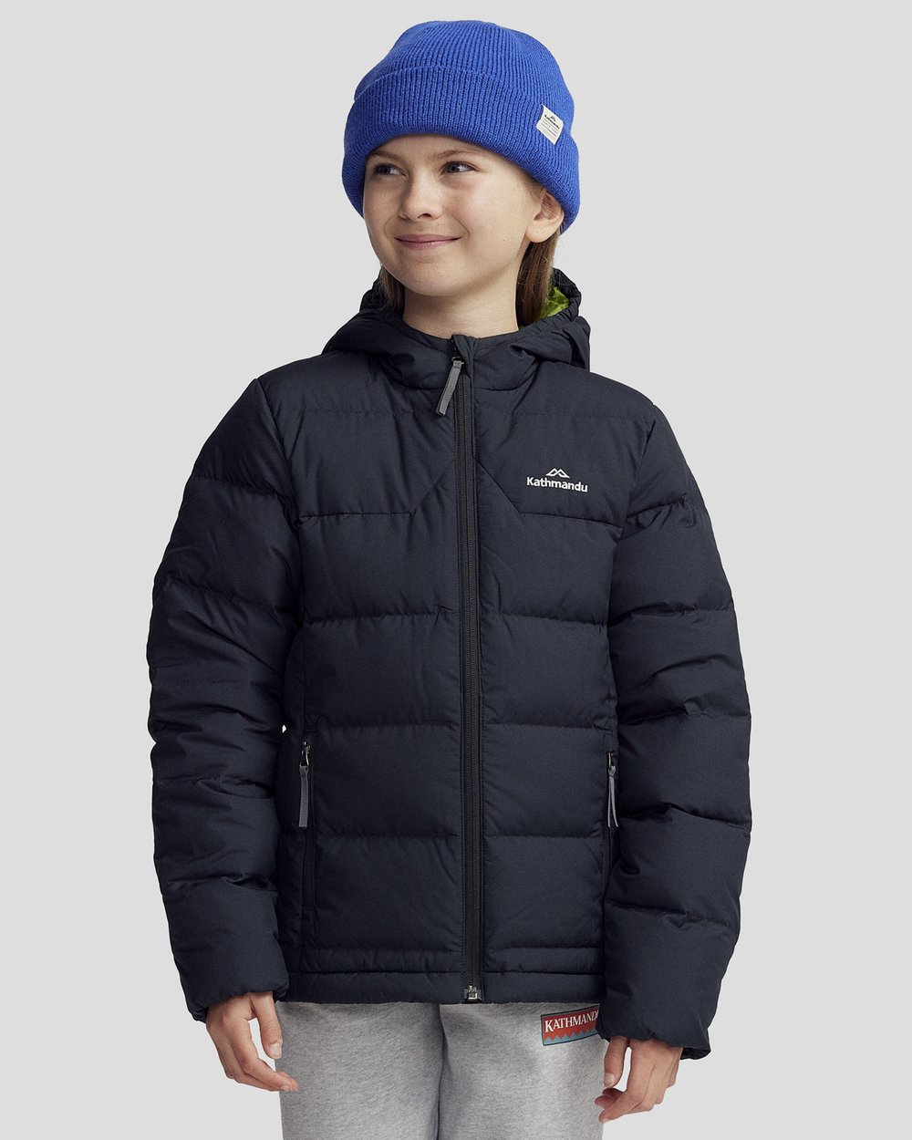 kathmandu womens black puffer jacket