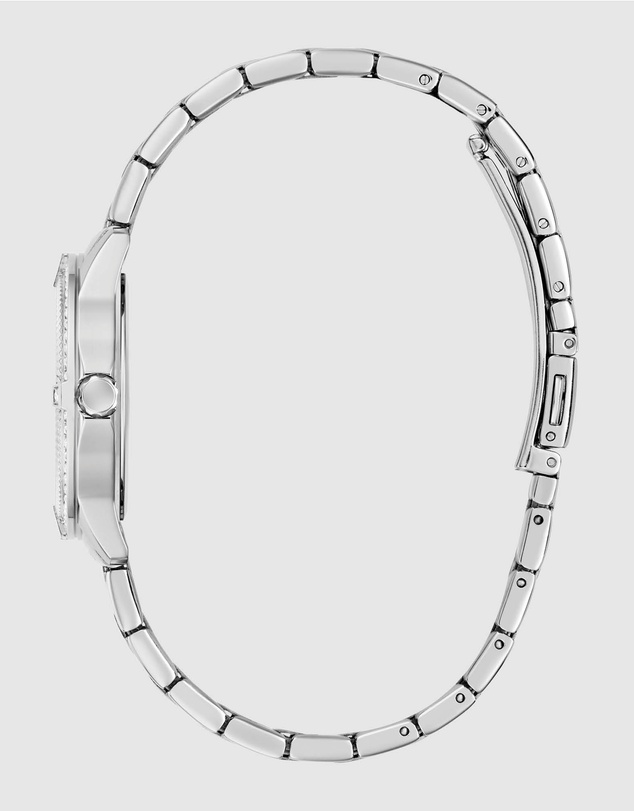 GUESS - GUESS Ladies Silver-Tone Analogue Watch