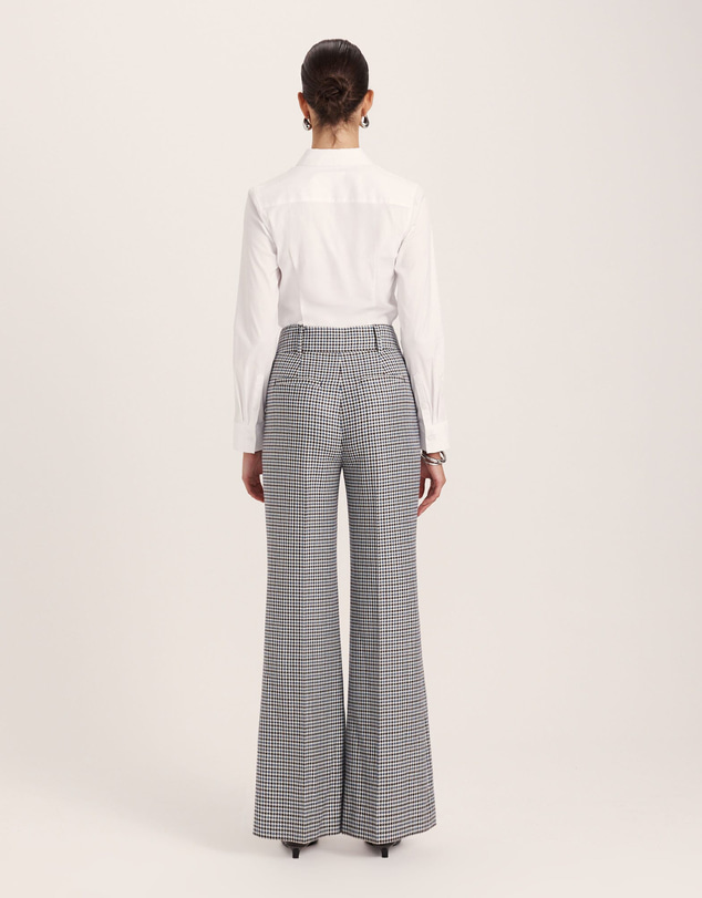 SABA - Prudence Wool Check Pant
