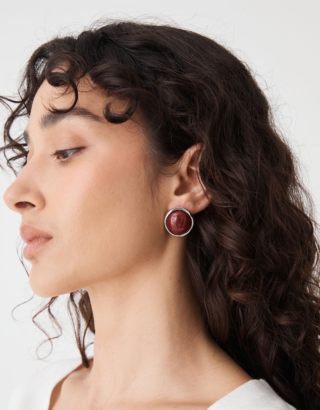 Forcast - Halo Oval Studs