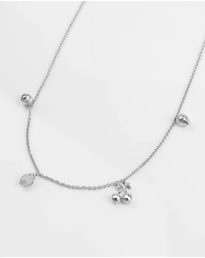 Wanderlust + Co - Fruit Party Charms Necklace