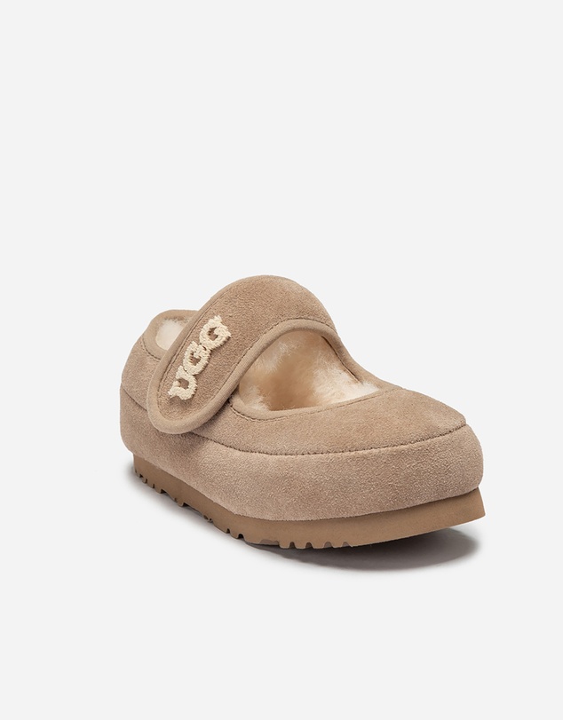 Ozwear Connection Uggs - Ugg Logo Kids Mary Jane