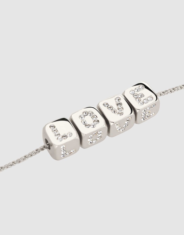 Elli Jewelry - The Love Crystal Necklace in 925 Sterling Silver