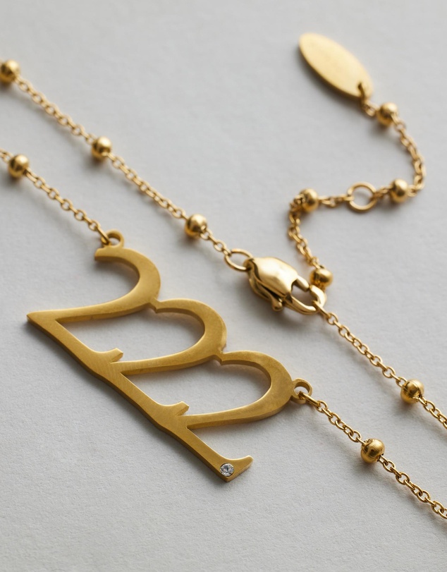 Jackie Mack - Harmony Necklace Angel Number 222
