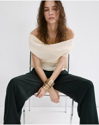 M.N.G - Straight-Fit Lyocell Trousers