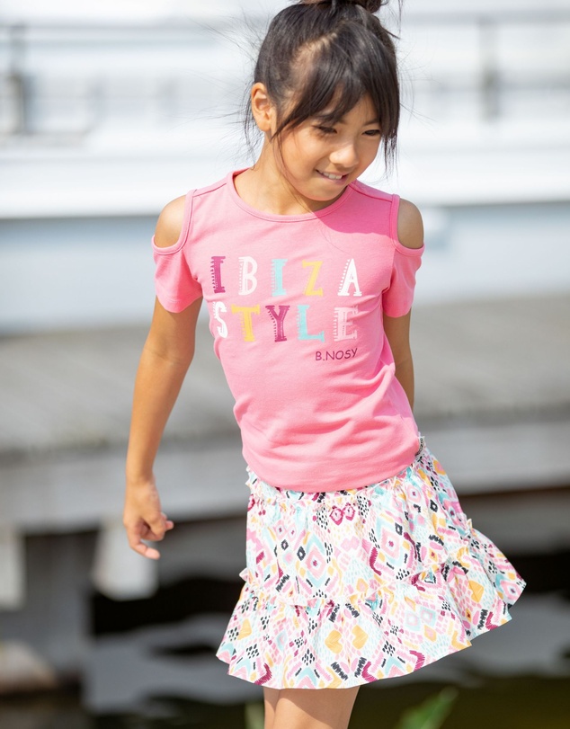 B.Nosy - Hippie Aztec Print Skirt - Kids-Teens