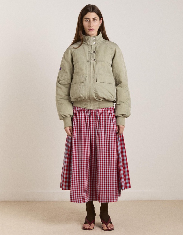 Damson Madder - Chachi Bomber Jacket