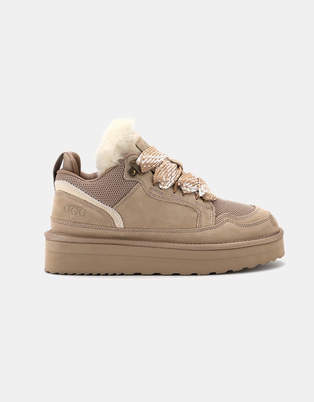 AusWooli Ugg Boots - Hamilton Sheepskin Wool Urban Chic Lace Sneakers