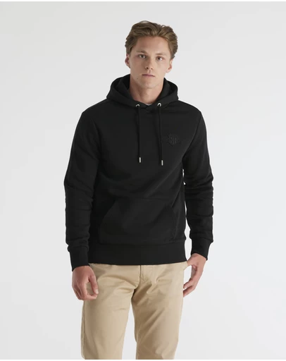 Gant - Tonal Shield Hoodie