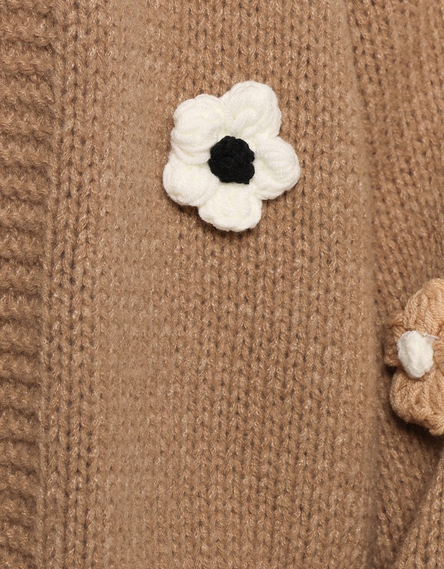 Petal & Pup - Delaro Flower Cardigan - Brown